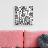 Terrace House #46 Leinwanddruck (Insitu (Wohnzimmer))