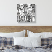 Terrace House #46 Leinwanddruck (Insitu (Schlafzimmer))