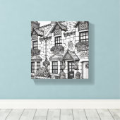 Terrace House #46 Leinwanddruck (Insitu (Holzboden))