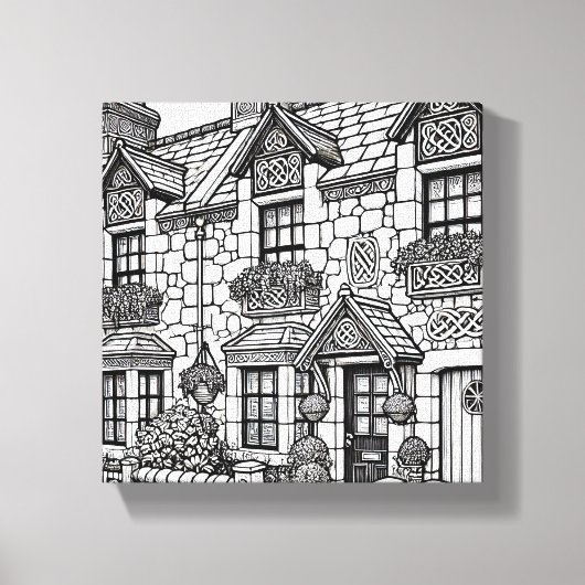 Terrace House #46 Leinwanddruck (Vorderseite)