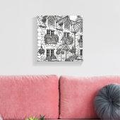 Terrace House #48 Leinwanddruck (Insitu (Wohnzimmer))