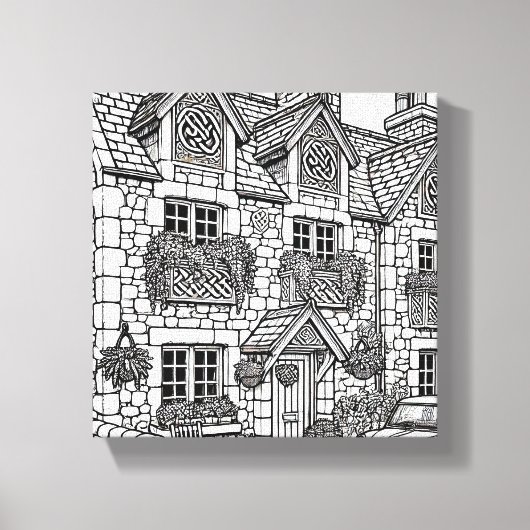 Terrace House #48 Leinwanddruck (Vorderseite)