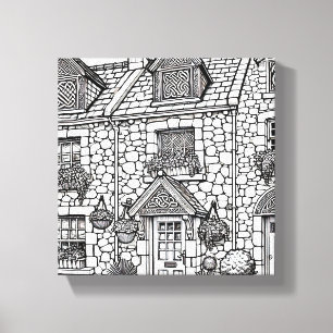 Terrace House #49 Leinwanddruck