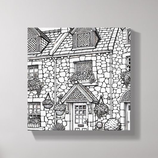 Terrace House #49 Leinwanddruck (Vorderseite)