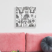 Terrace House #7 Leinwanddruck (Insitu (Wohnzimmer))