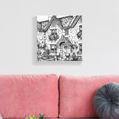 Terrace House #8 Leinwanddruck (Insitu (Wohnzimmer))