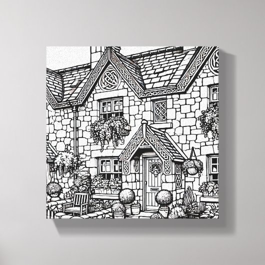 Terrace House #8 Leinwanddruck (Vorderseite)