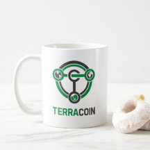 Terracoin Logo-klassische Tasse für Righties