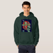 Terracolas - Alien-Angst vor Menschen Hoodie (Vorne ganz)