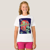 Terracolas - Alien-Angst vor Menschen T-Shirt (Vorne ganz)