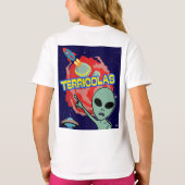 Terracolas - Alien-Angst vor Menschen T-Shirt (Rückseite)