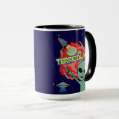 Terracolas - Alien-Angst vor Menschen Tasse (VorderseiteRechts)