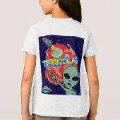 Terracolas - Alien-Angst vor Menschen Tri-Blend Shirt (Rückseite)