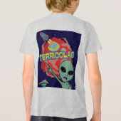 Terracolas - Alien-Angst vor Menschen Tri-Blend Shirt (Rückseite)