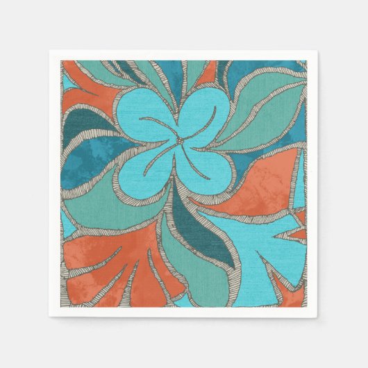 Terracool Bloom Schreibtisch-Organizer Serviette (Vorderseite)