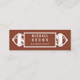 Terracota Barber Pole | Barber | Hair Stylist Mini Visitenkarte