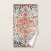 Terracotta Antiquitäten Weißer Orientalischer Pers Badhandtuch Set (Handtuch)