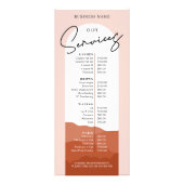 Terracotta Arch Bohemische Logos Nägel Wellness-Ce Werbekarte (Vorne)