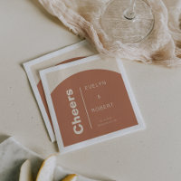 Terracotta Arch Minimalistisch Formal Wedding Chee