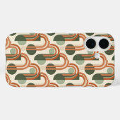 Terracotta Arch Pattern Phone Case (Rückseite (Horizontal))