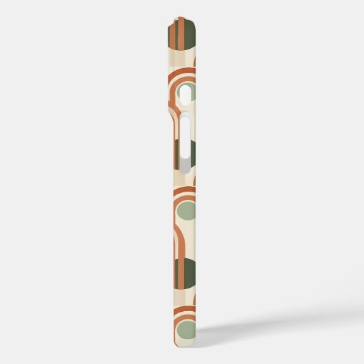 Terracotta Arch Pattern Phone Case (Rückseite / Links)