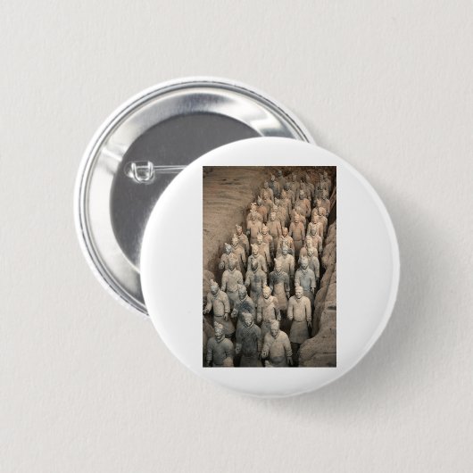 Terracotta Army Button (Vorne & Hinten)