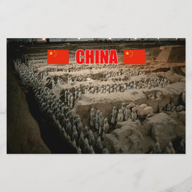 Terracotta Army China - Pro Foto (Vorderseite)