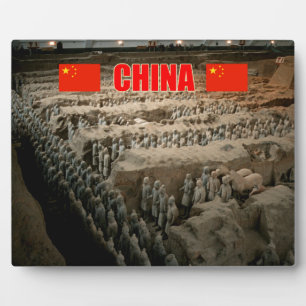 Terracotta Army China - Pro Photo Fotoplatte