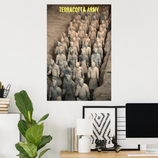 Terracotta Army Poster (Heimbüro)