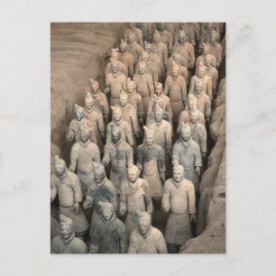 Terracotta Army Postkarte
