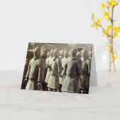 Terracotta Army, Qin Dynastie, 210 v. Chr.; Kriege Karte (Gelbe Blume)