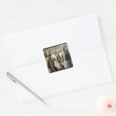 Terracotta Army, Qin Dynastie, 210 v. Chr.; Kriege Quadratischer Aufkleber (Umschlag)