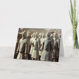 Terracotta Army, Qin Dynasty, 210 BC Warriors Karte