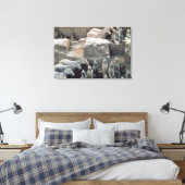 Terracotta Army, Qin Dynasty, 210 v. Chr. Leinwanddruck (Insitu (Schlafzimmer))