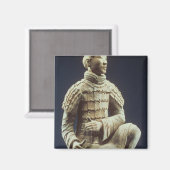 Terracotta Army, Qin Dynasty, 210 v. Chr. Magnet (Vorderseite/Rückseite)
