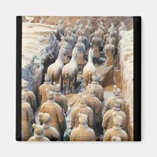 Terracotta Army, Qin Dynasty, 210 v. Chr. Magnet