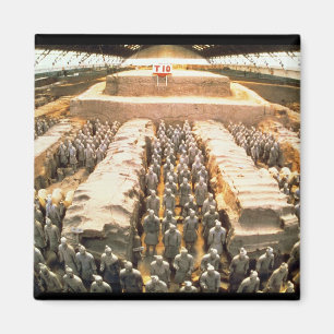 Terracotta Army, Qin Dynasty, 210 v. Chr. Magnet