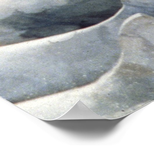 Terracotta Army, Qin Dynasty, 210 v. Chr. Poster (Ecke)