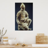 Terracotta Army, Qin Dynasty, 210 v. Chr. Poster (Küche)