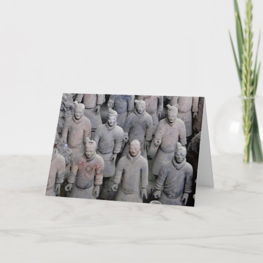 Terracotta Army, Xi'an, China - Karte (Vorderseite)