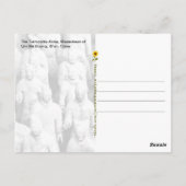 Terracotta Army, Xi'an, China - Postkarte (Rückseite)