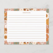 Terracotta auf dem Boho Brautparty (Rückseite)