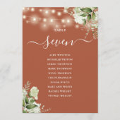 Terracotta auf dem Grünen Tischnummer (Vorderseite)