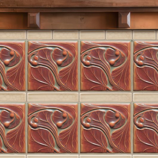Terracotta auf dem Lande Deco d'Arte della Riforma Fliese