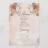 Terracotta auf dem Lande Herbst Bohemisch Programm (Vorderseite)