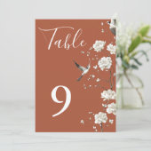 Terracotta auf dem Monte Brè Tischnummer (Stehend Vorderseite)