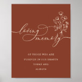 Terracotta auf dem Monte San Giorgio Poster (Vorne)