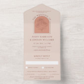 Terracotta auf dem Monte Tamaro All In One Einladung (Innen Boden)