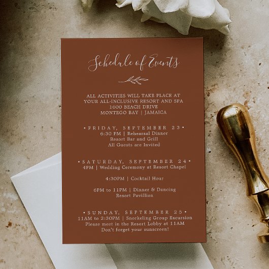 Terracotta auf dem Monte Tamaro Begleitkarte