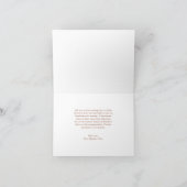 Terracotta auf dem Monte Tamaro Dankeskarte (Innenseite)